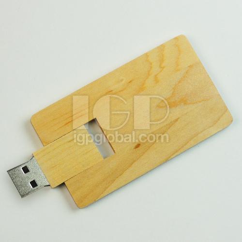 木质卡片U盘