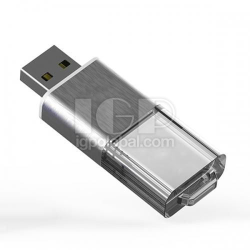 Slide LED Crystal USB