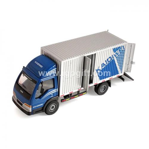 仿真箱式载货车模型玩具