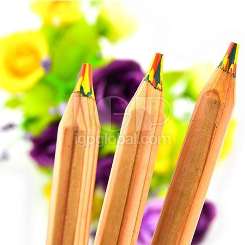 彩色笔芯木质铅笔
