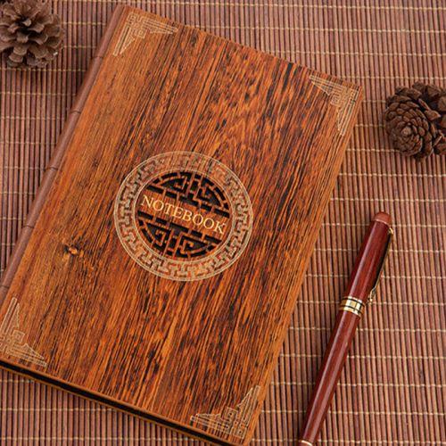 古典特色木质笔记本