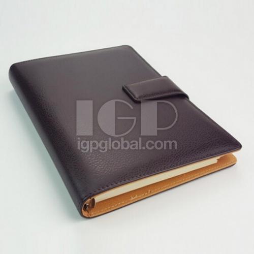 Leather Business Loose-leaf Notebook