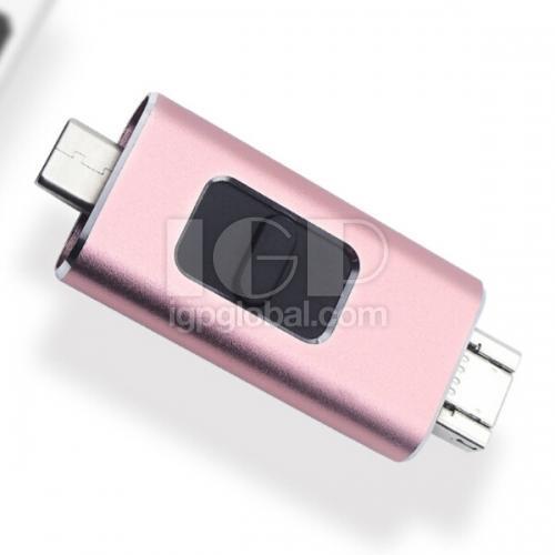 4合1 OTG金属手机USB
