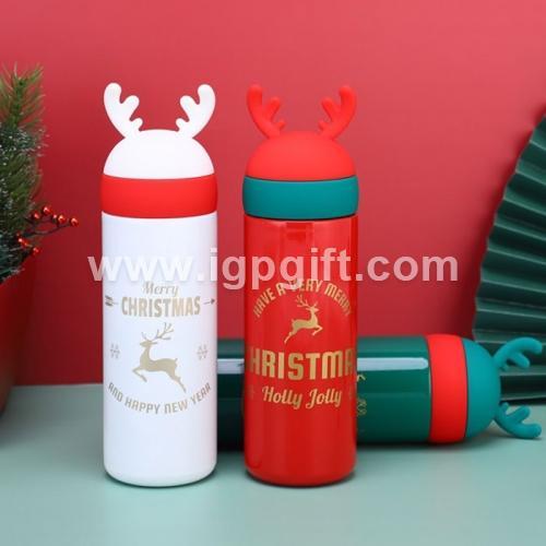 300ML/330ML圣诞麋鹿保温水瓶