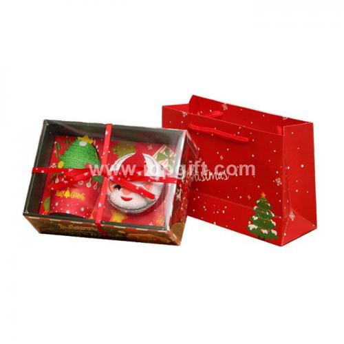 圣诞可爱毛巾礼盒