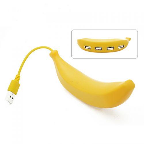 香蕉造型USB集线器