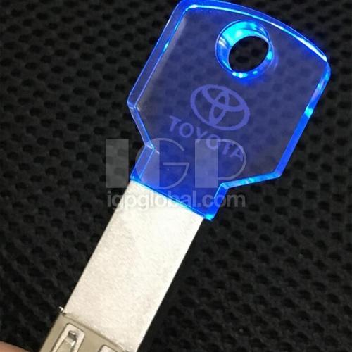 钥匙水晶USB