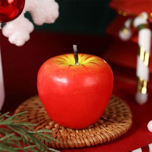 圣诞节红苹果蜡烛香薰