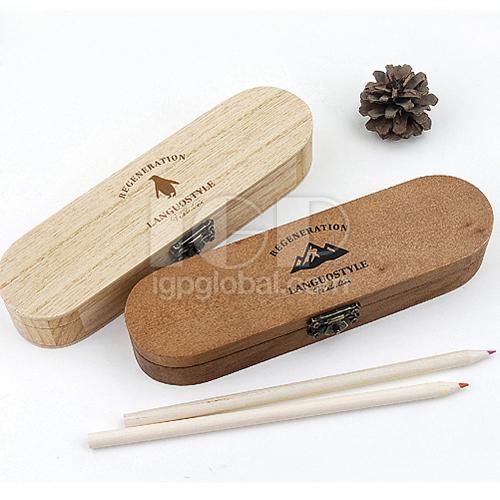 环保原木木笔盒