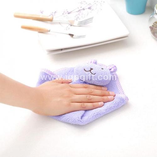 可掛式珊瑚绒吸水擦手巾