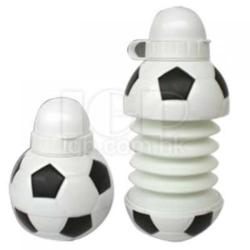 足球外形(伸缩)运动水瓶