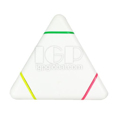 三角造型萤光笔